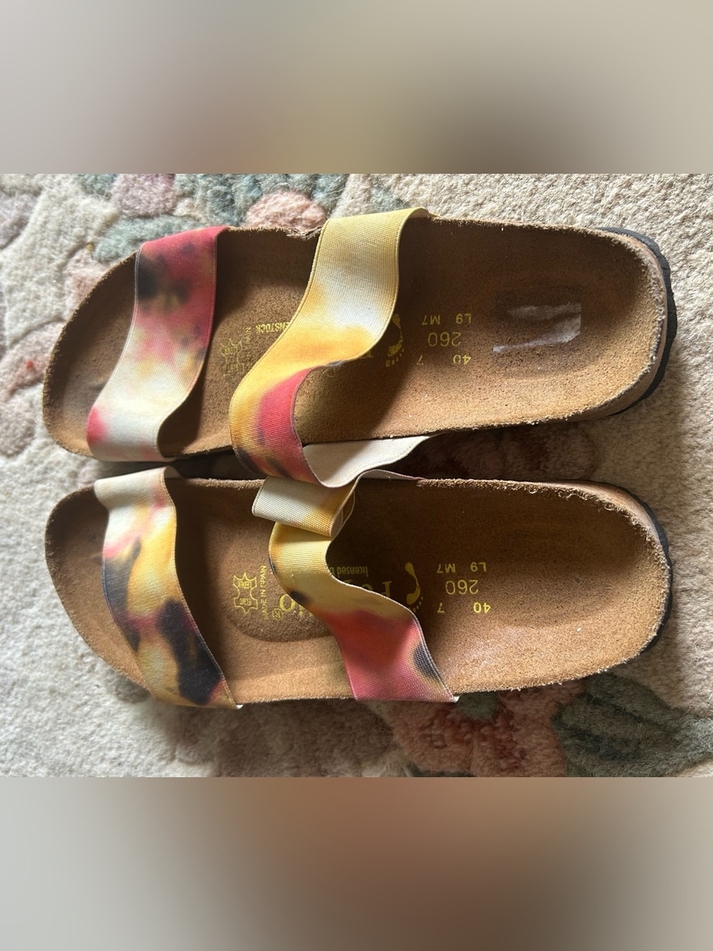 Birkenstock papillon sandals size 40